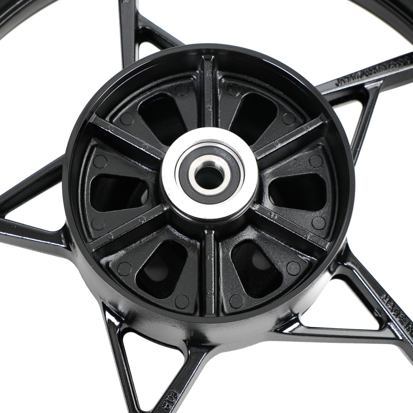 Black Rear Wheel Back Rim For Kawasaki Z400 EX400 Ninja 400 ABS 2018-2023