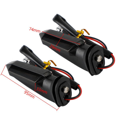 LED Turn Signal Lights Indicator For HONDA CRF250 CB500 CB650F CTX700 Smoke
