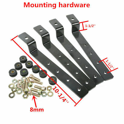 Solid Spare Motorcycle Saddlebags Luggage Trunk Mounting Kits For Yamaha Vstar Vulcan