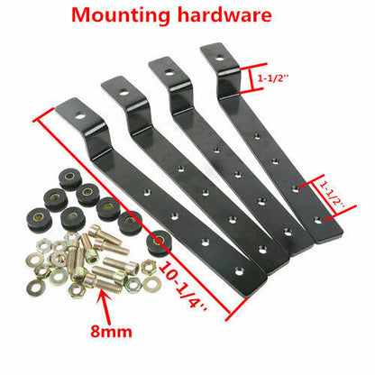 Solid Spare Motorcycle Saddlebags Luggage Trunk Mounting Kits For Yamaha Vstar Vulcan