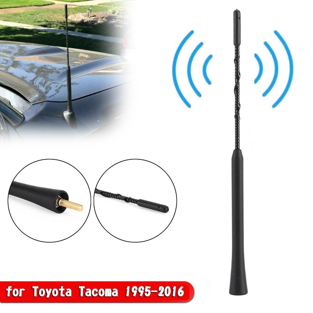 11"Inch Black Antenna Mast AM/FM fit For 1995-2016 Toyota Tacoma 2015 2014 2013