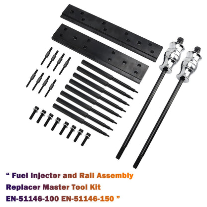 Fuel Injector and Rail Assembly Replacer Master Tool Kit EN-51146 100 51146-150