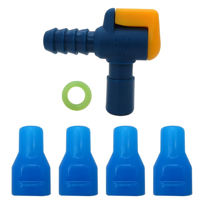 4 PCs Bite Valve Replacement 90 Degree Silicone Mouthpiece For Camelback