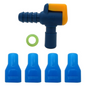4 PCs Bite Valve Replacement 90 Degree Silicone Mouthpiece For Camelback