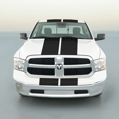 11" VINYL RALLY STRIPES RACING STRIPE + BONUS KIT For DODGE RAM 1500 2500 3500