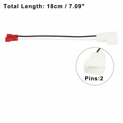 2Pair 72-8104 Audio Speaker Wiring Harness Adapter For 1987+ Toyota