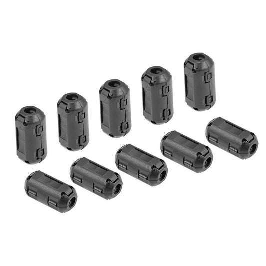 Ring Core Ferrite Bead Clamp Choke Coil Rfi Emi Noise Filter Cable Clip