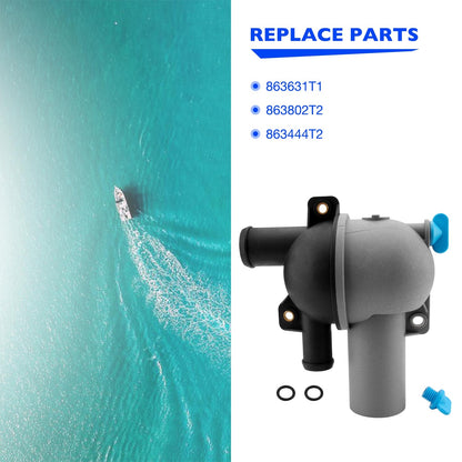 Water Distribution Housing Mercury/ Mercruiser 4.3/5.0/5.7/6.2L Inboard 863631T1