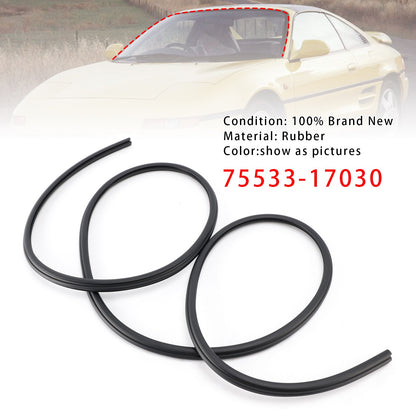 Front Windshield Outside Molding 75533-17030 For Toyota MR2 SW20 1990-1995