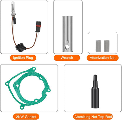 12V Diesel Parking Heater Glow Plug Repair Kit, for Eberspacher Espar Airtronic