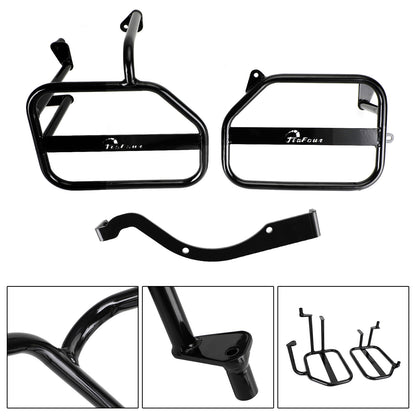 Side Saddle Bag Mounting Bracket Black Fit For Honda Ct125 20-22 Trail 125 21-22