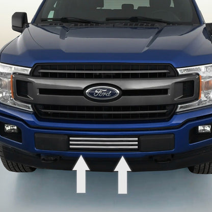 CHROME LOWER GRILLE BUMPER TRIM For FORD F150 2015 2016 2017 2018 2019