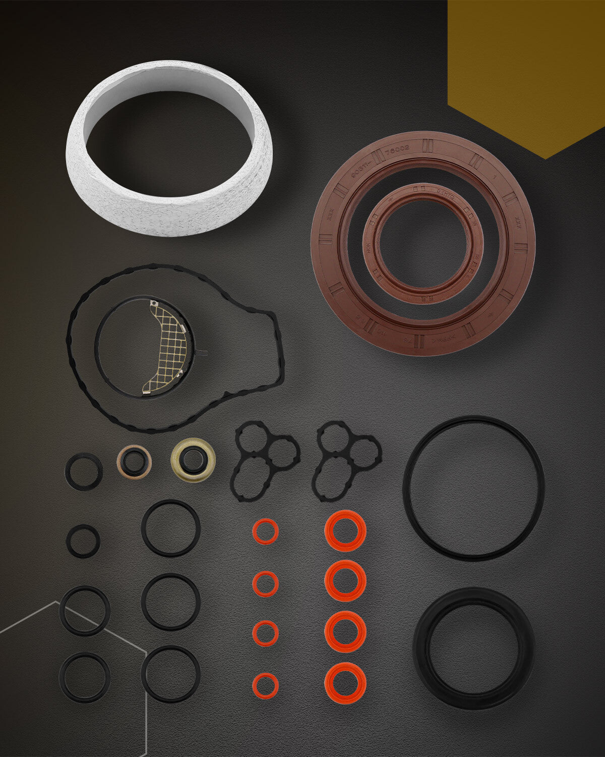 1.8L Engine Timing Chain Head Gasket Set For 08-16 Toyota Scion Corolla Pontiac