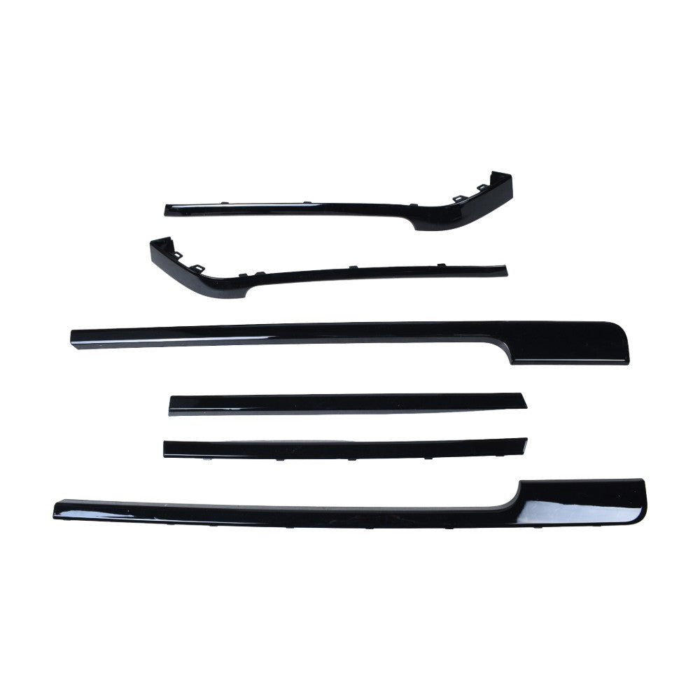Black Door Side Body Molding Trim Strip Kits for 2013-22 Range Rover L405