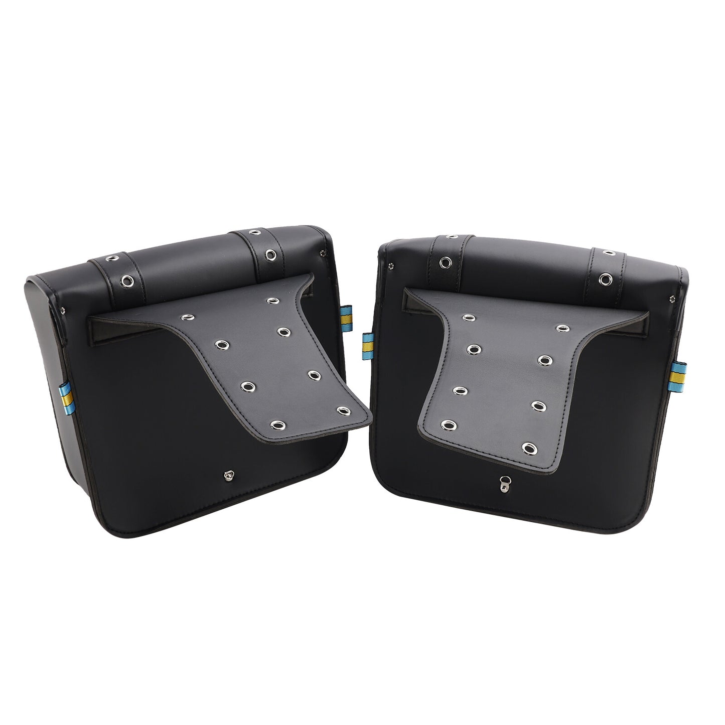 Side Tail Bag Saddlebag Color Matching Luggage Black 20L For Scooter Motorcycle