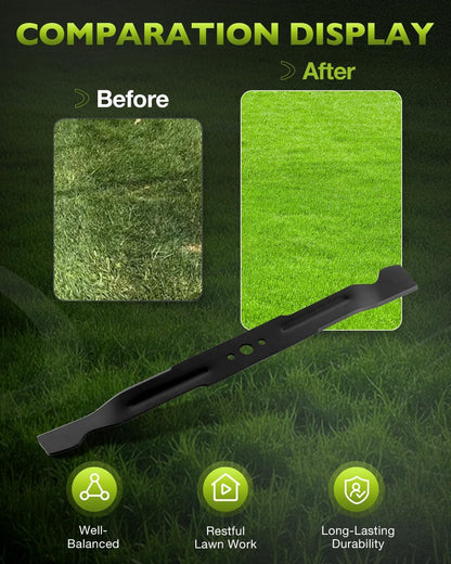 2Pcs AB4200D 21" Deck Blade For EGO Power+ 42" Z6 Zero Turn Riding Mower ZT4204L