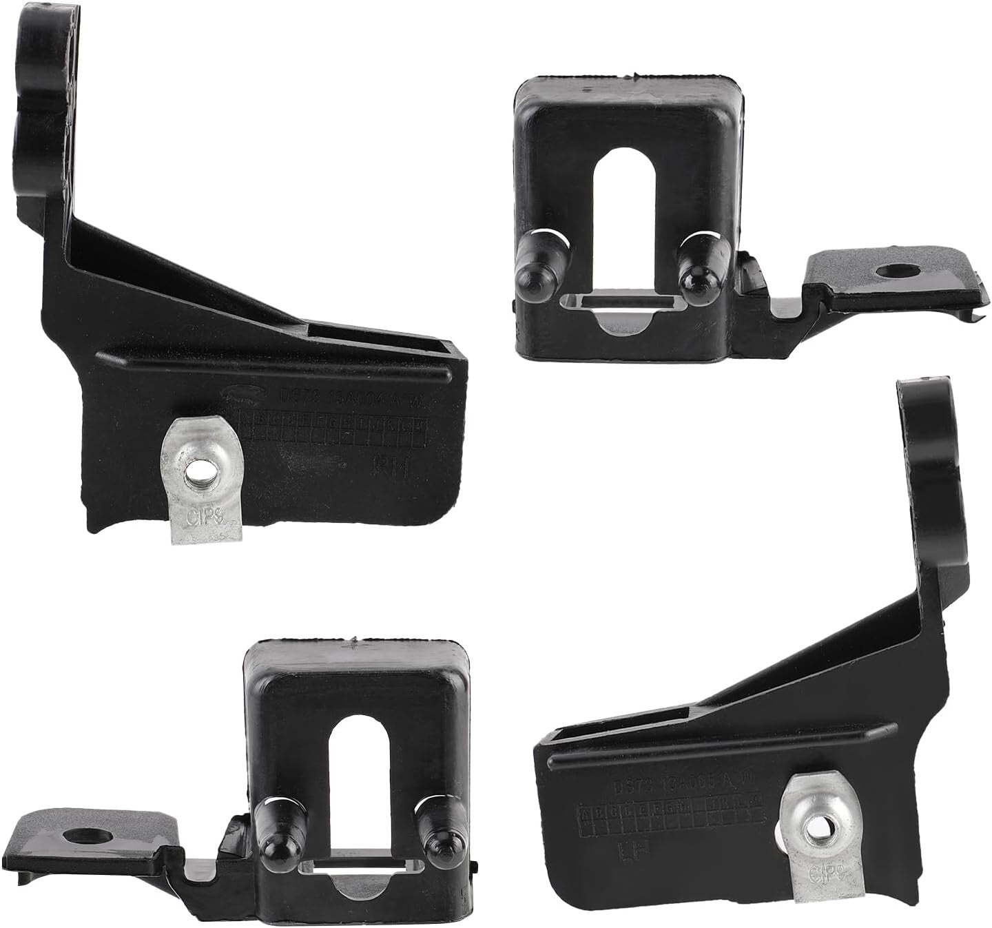 4PCS HEADLIGHT LAMP MOUNT BRACKET FIT LINCOLN MK FORD FUSION 2013 2014 2015 2016