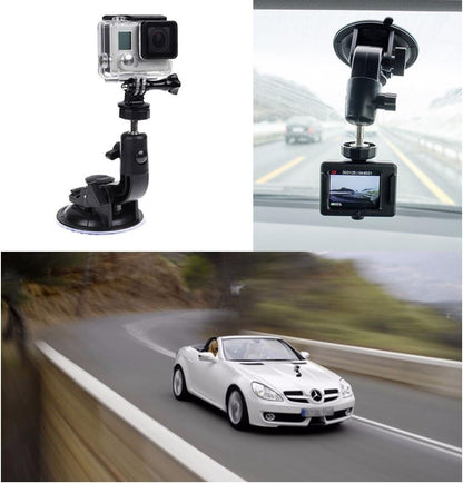 Car Window Holder Suction Cup Mount Windshield for GoPro Hero DSLR Nikon Camera