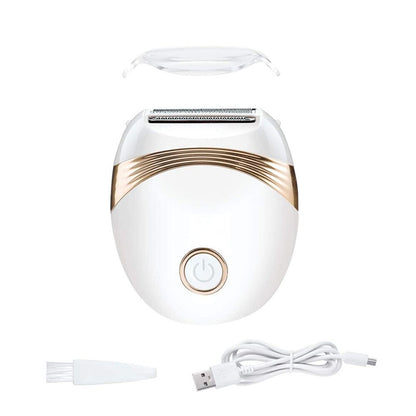 2 in 1 Wet  Dry Painless Rechargeable Lady Body Shaver Electric Razor for Women