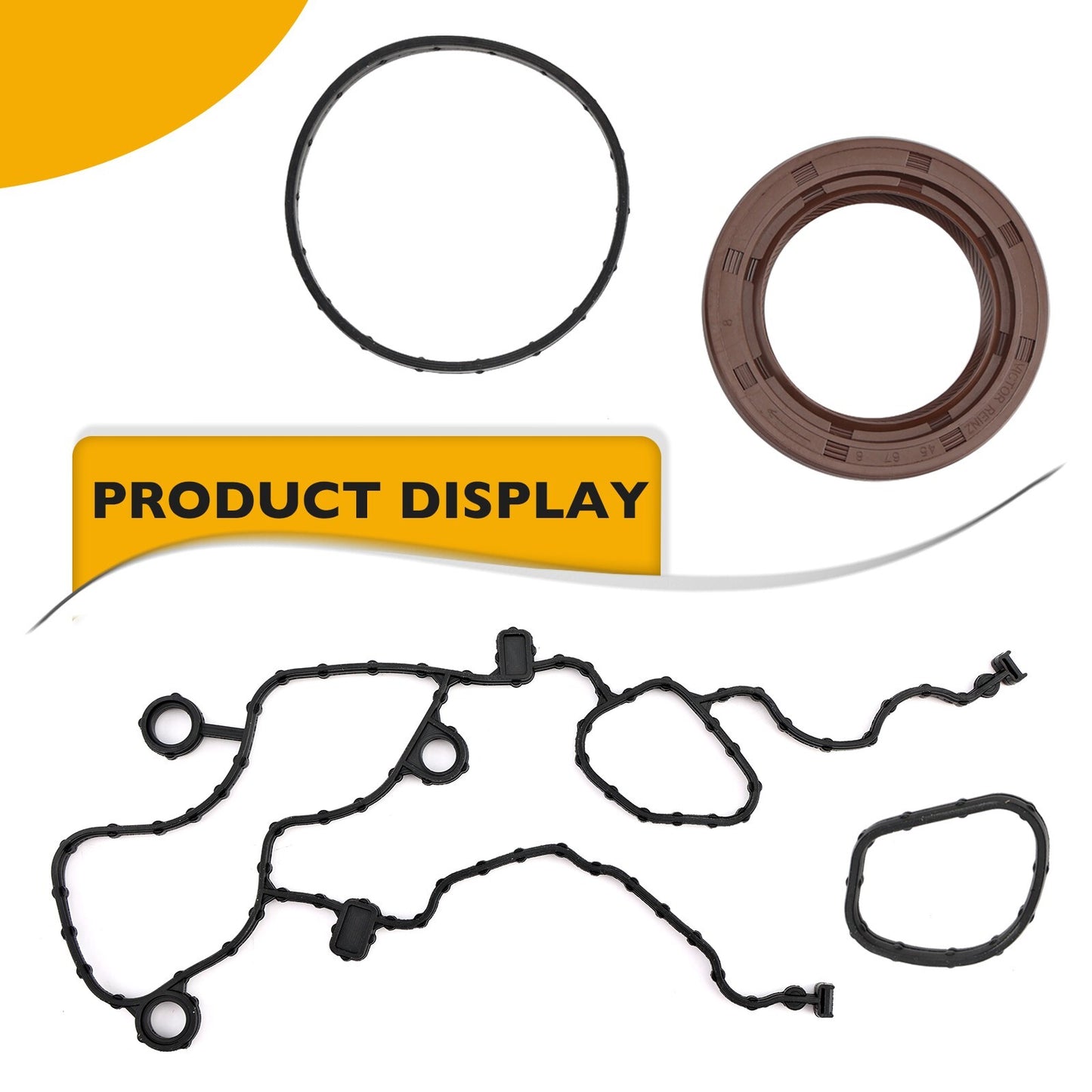 Timing Cover Gasket Set For 2011-18 Dodge Ram Chrysler 200 300 Jeep 3.2L 3.6L V6