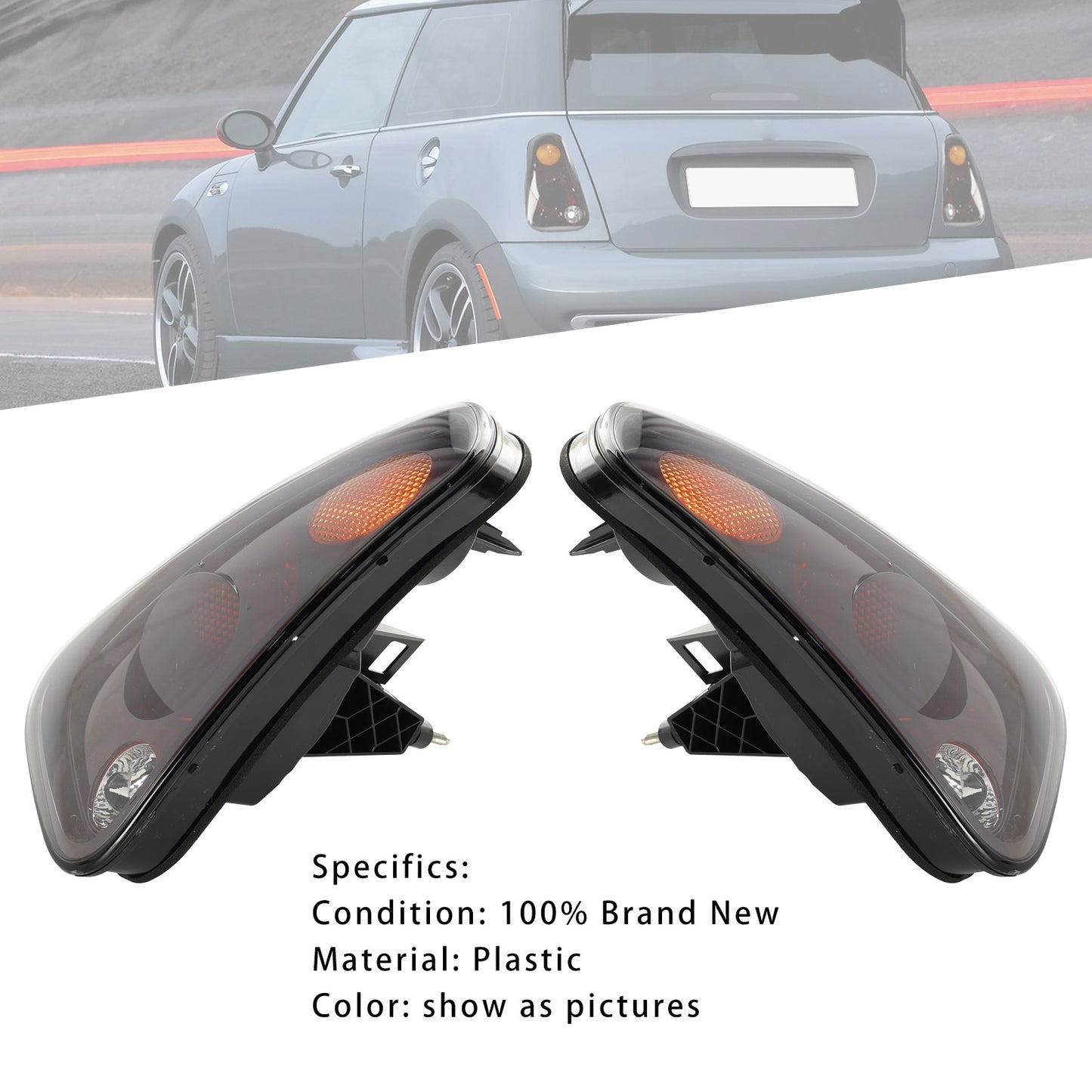 Rear L+R Tail Light Lamp 63217166955 56 For Mini Cooper R50 R52 R53 2005-2008 07