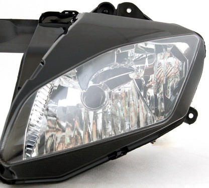 Front Headlight Grille Headlamp Led Protector Clear For Yamaha Yzf-R6 2006-2007