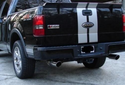 DUAL 8" VINYL RALLY STRIPES RACING STRIPE KIT + BONUS KIT For FORD F150 F-150