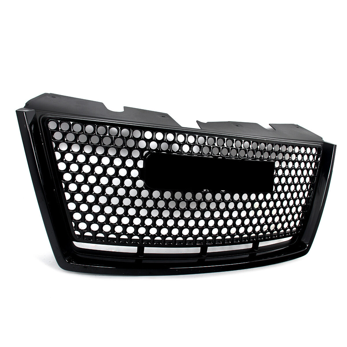Gloss Black Front Bumper Upper Grille For GMC Terrain Denali 2010-2015