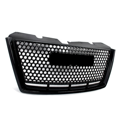 Gloss Black Front Bumper Upper Grille For GMC Terrain Denali 2010-2015