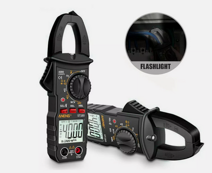Digital Multimeter Tester AC DC Volt Amp Clamp Meter Auto Range LCD Handheld