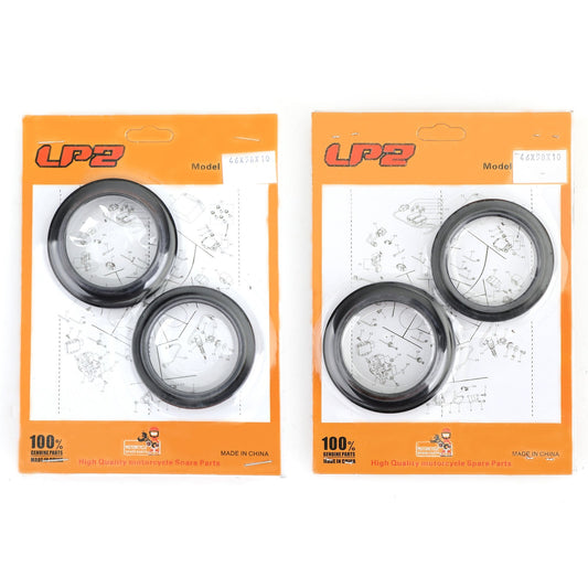Fork Oil Seal Wiper Kit for Kawasaki ZX 600 636 900 Ninja ZX6R ZX9R ZZR600 98-08