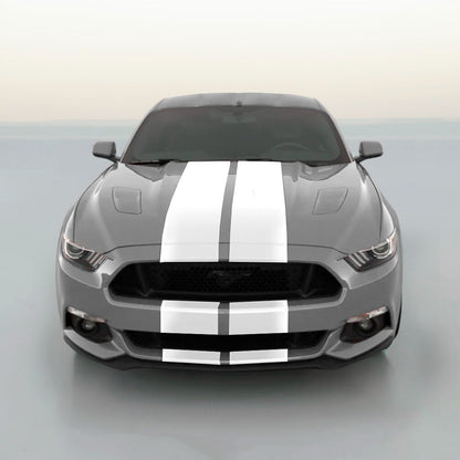 10" VINYL RALLY STRIPES RACING STRIPE KIT (2) 10" x 70" STRIPES For FORD MUSTANG
