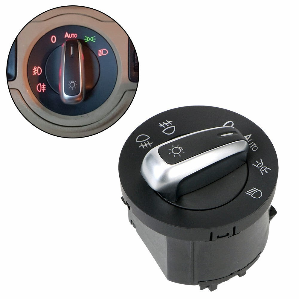 Headlight Switch Fog Head Light Lamp Knob 5ND941431B For VW Golf Passat Touran