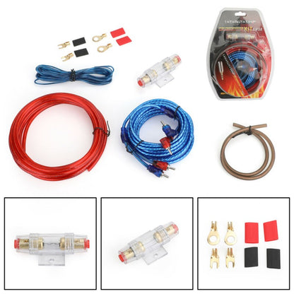 1500W 10 GAUGE Cable Car Amplifier Wiring Kit Amp Audio RCA Sub FUSE Wiring Wire