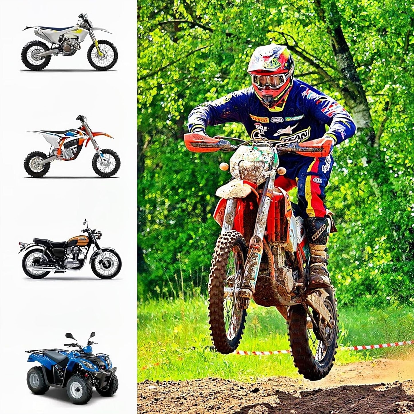 Handlebar Hand Guards For KTM 250 300 350 450 SXF XCF SX XC XCW EXCF 2014-2023