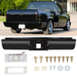Solid Spare For 1988-1998 Chevy GMC C/K1500 2500 3500 Rear Bumper Roll pan w/ License Plate
