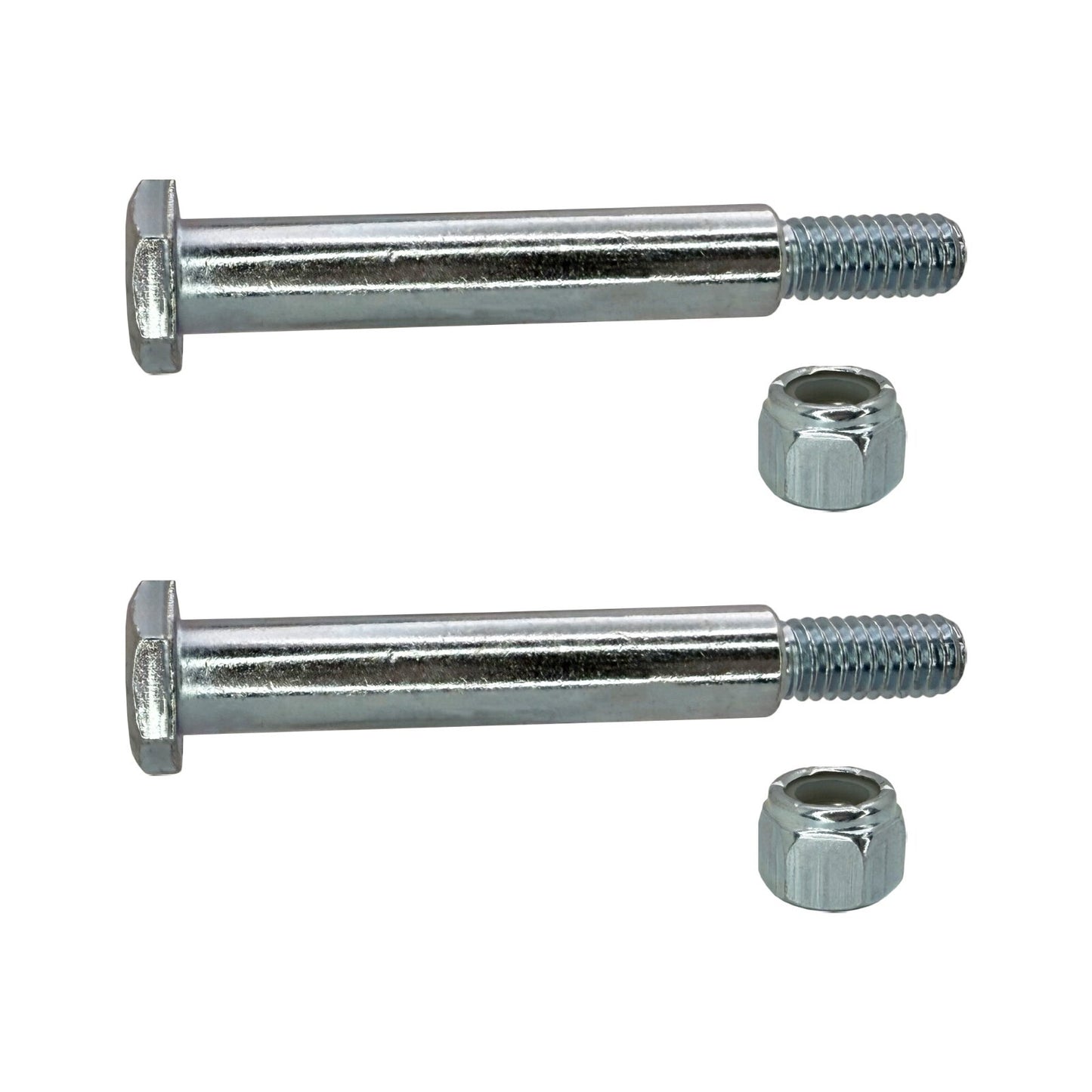 (2) Deck Wheel Bolts with Lock Nuts for Cub Cadet, Husqvarna - 137644, 738-3056