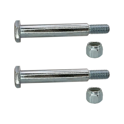 (2) Deck Wheel Bolts with Lock Nuts for Cub Cadet, Husqvarna - 137644, 738-3056