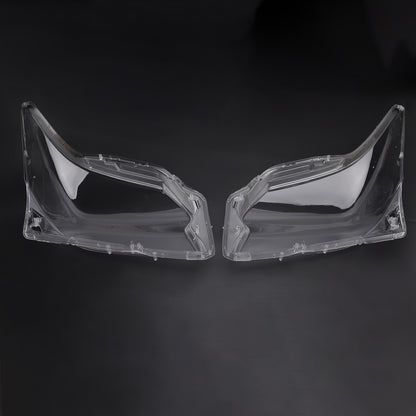 2Pcs Front Headlight Lens Shell+Seal Glue For Lexus GX460 2020-2023 US