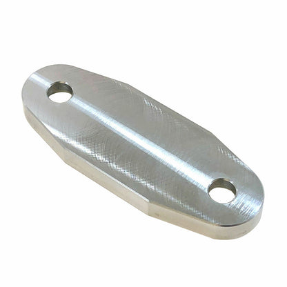 For Ford 351C 351M 400M V8 Fuel Pump Block Off Plate CNC Machined Billet Aluminu