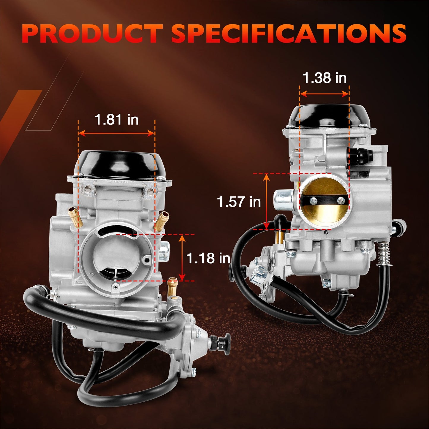 0470-362 0470-361 Carburetor Carb Kit For 98-01 Arctic Cat ATV 400 500 2x4 4x4