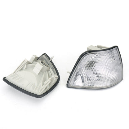 Corner Lights For Bmw E36 3-Series 4Dr Sedan/Hatchback 1992-1998 White