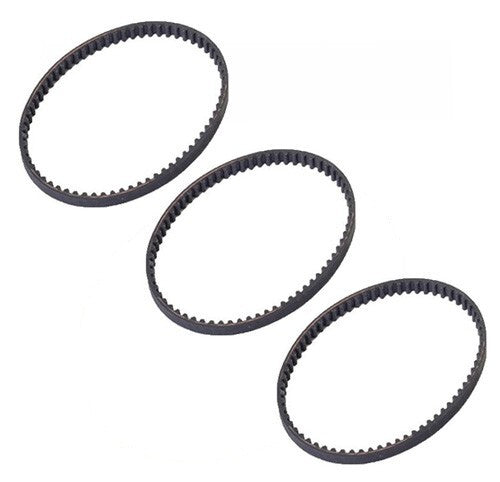 Solid Spare (3) Belts for Bissell #1606419 Proheat 2X Revolution & 2X Revolution Pet Deluxe