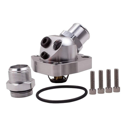 Aluminum Radiator Hose Swivel Neck Thermostat Housing for Honda K-Series K20 K24
