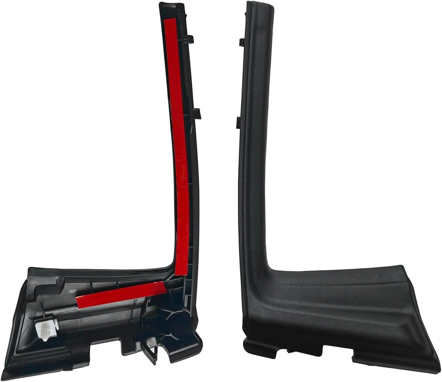 For 2012-2015 Toyota Yaris Front Pair Windshield Wiper Side Cowl Extension Cover