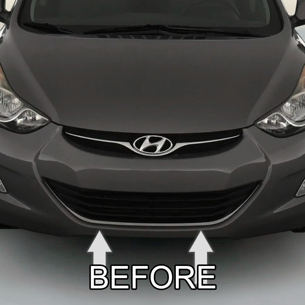 CHROME GRILLE GRILL TRIM For HYUNDAI ELANTRA 2011-2016