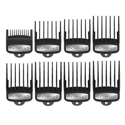 Solid Spare Wahl Pro 8 Pack Cutting Guides Metal Clips 3171-500
