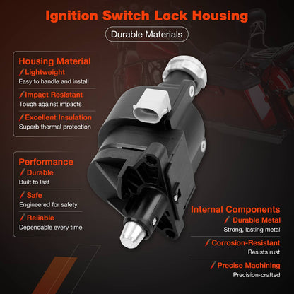 Ignition Switch Housing Assy For 2014-2023 Harley Electra Road Street Tri Glide
