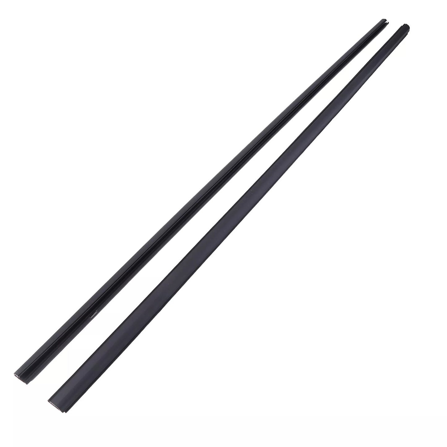 2PCS L&R Side Door Window Belt Trim Molding For Honda Civic Coupe (2Dr) 06-11