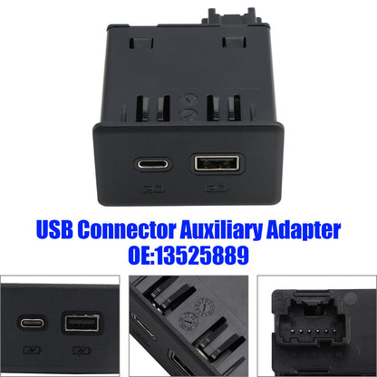 USB Connector Auxiliary Adapter 13525889 for Silverado Sierra 1500 2500 3500